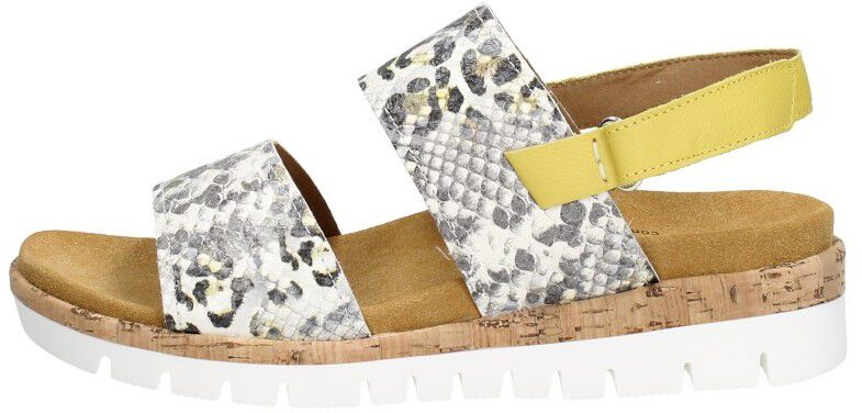 Dames sandalen gebroken wit
