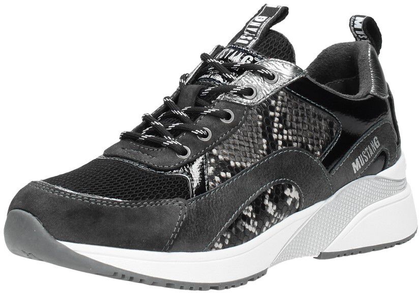 Dames sneakers donkergrijs