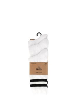 Stripe Sport Socks 3-pack
