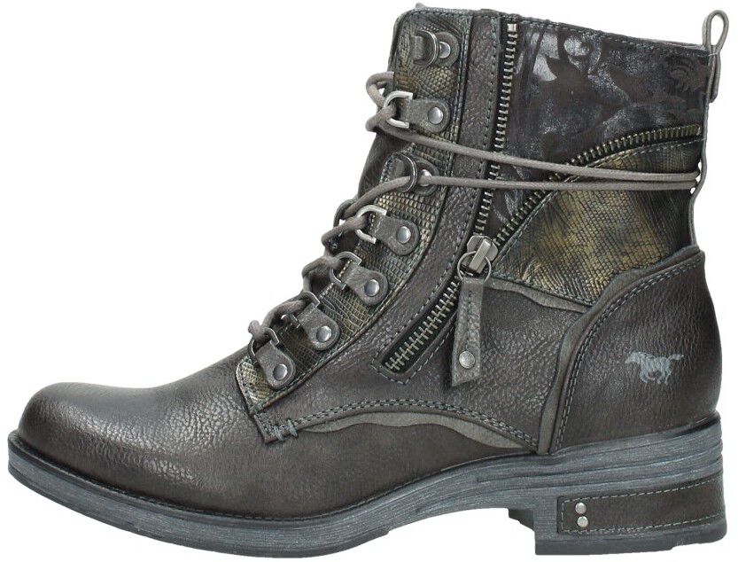Dames veterschoenen zwart