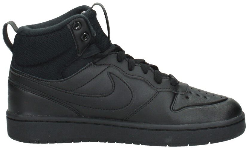 nike court borough mid 2 black