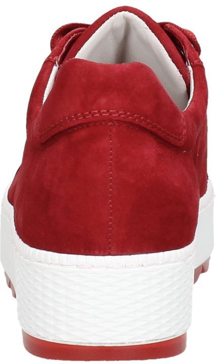 Dames veterschoenen rood