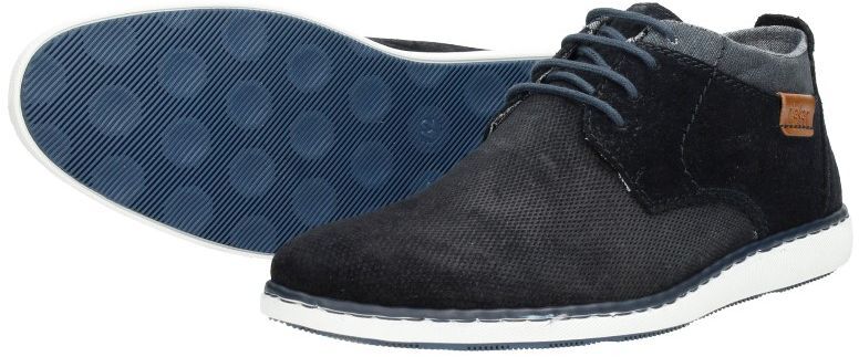 Heren veterschoenen blauw