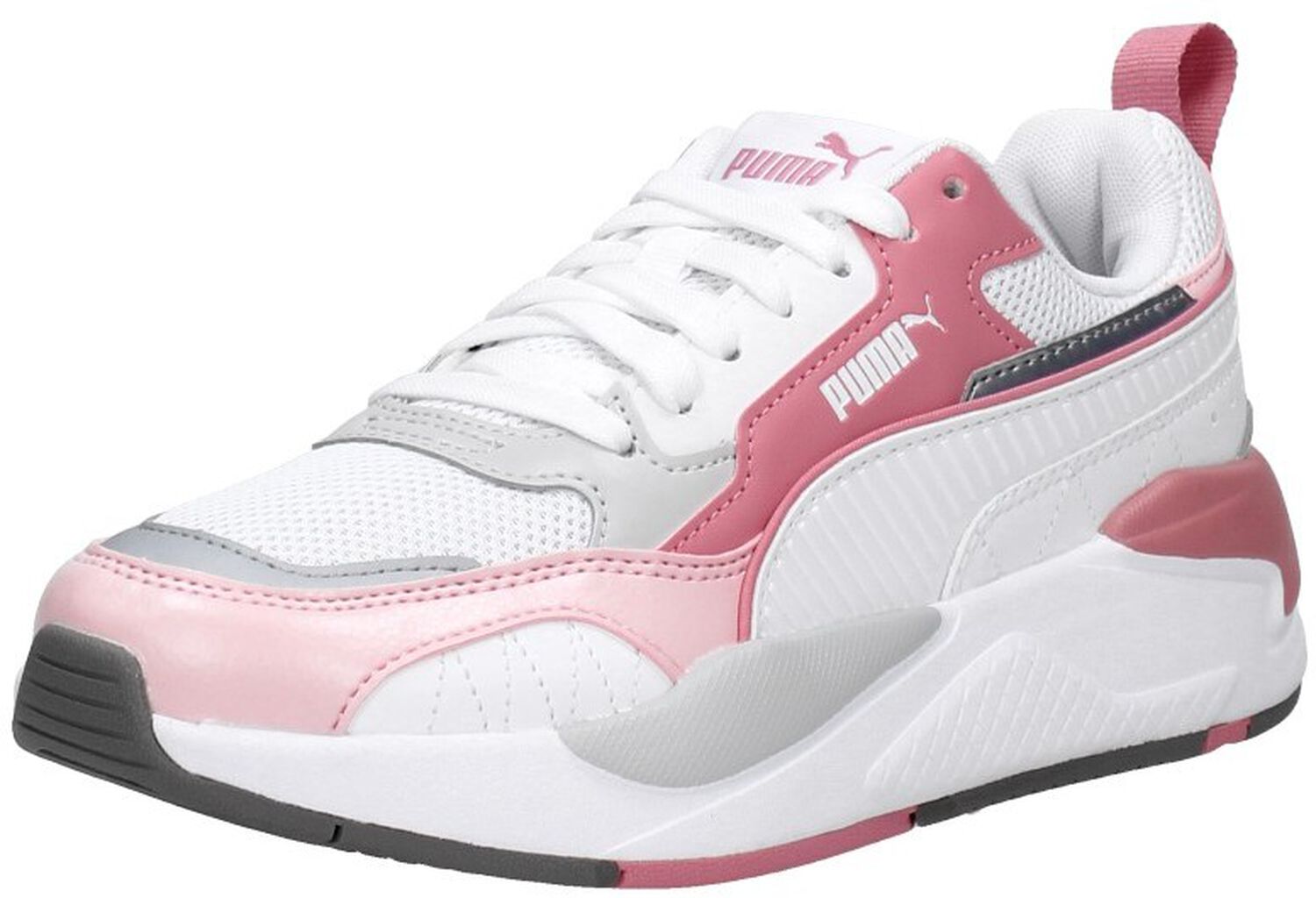 puma x ray 2 square pack sneakers roze wit dames