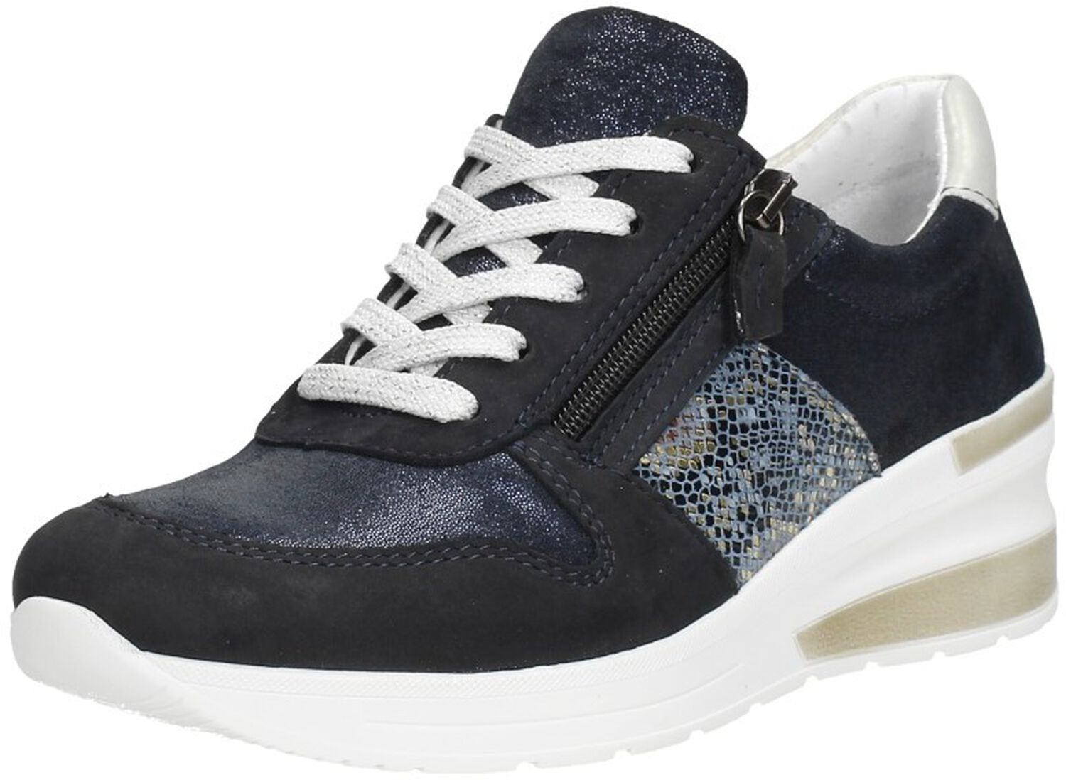 Dames sneakers blauw