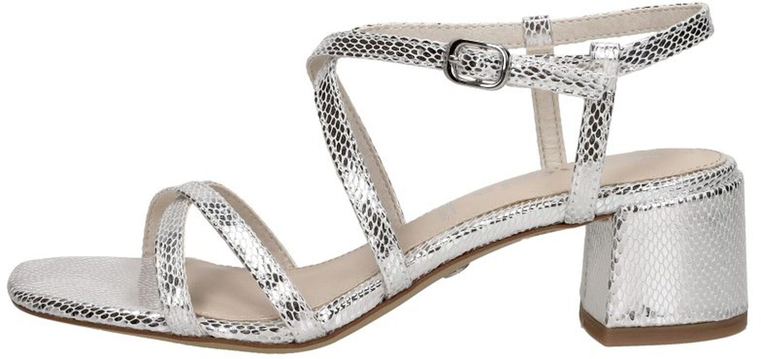 Cult Gaia Nami Sandals in White Poly Strass Wit Dames