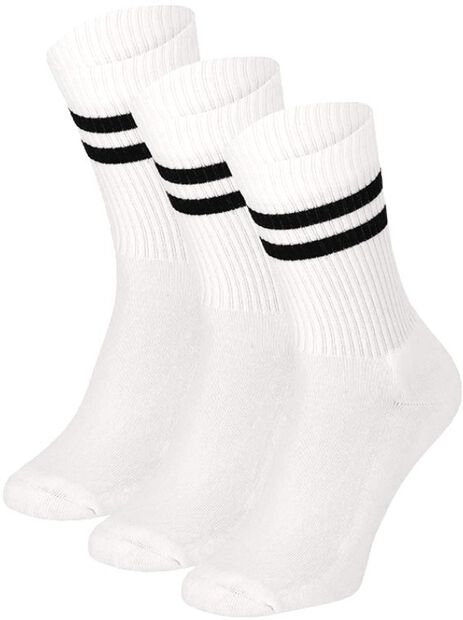 Stripe Sport Socks 3-pack - large