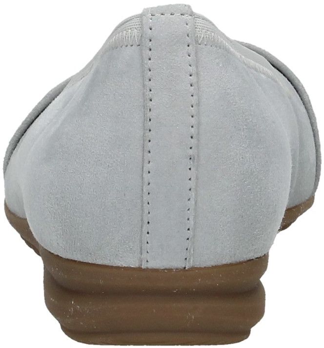 Dames ballerina's licht grijs