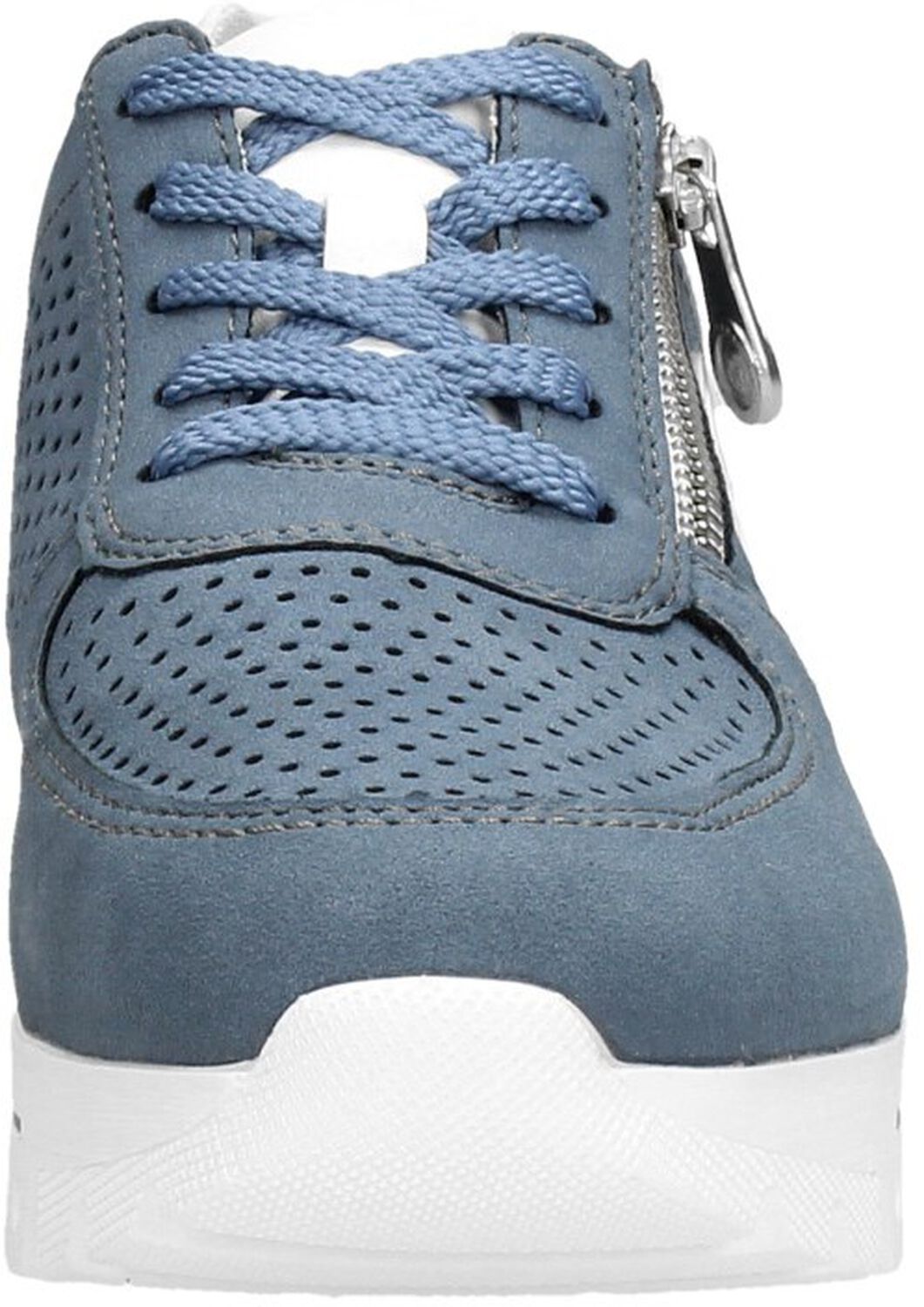 Rieker - Dames sneakers licht blauw | Schuurman Schoenen