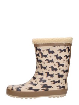 Rainboots Fur tackle print