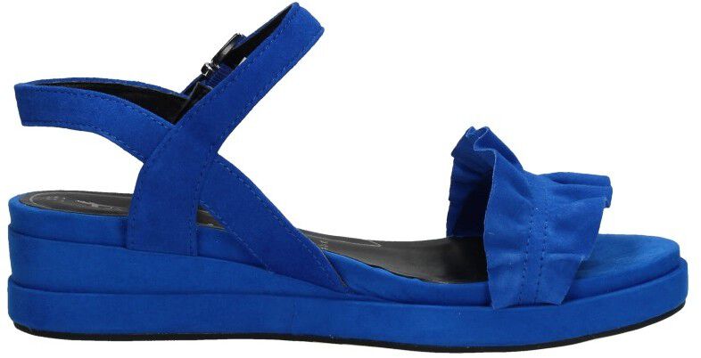 Dames sandalen kobalt blauw