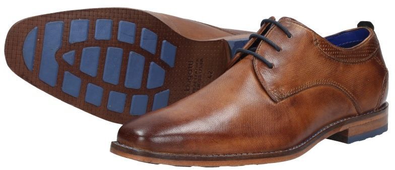 Stijlvolle herenschoenen cognac