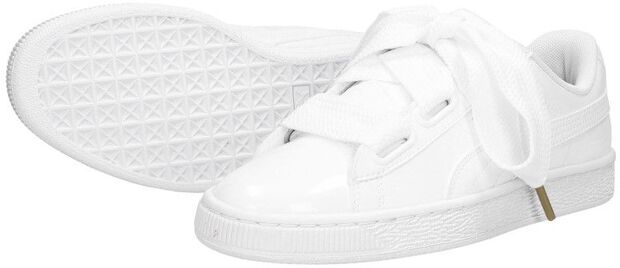 Basket Heart Patent Wn's - large