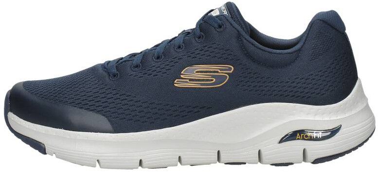 arch fit skechers blauw