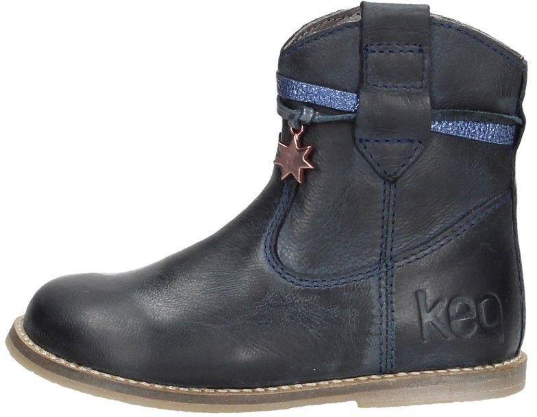 Meisjes enkellaarzen blauw