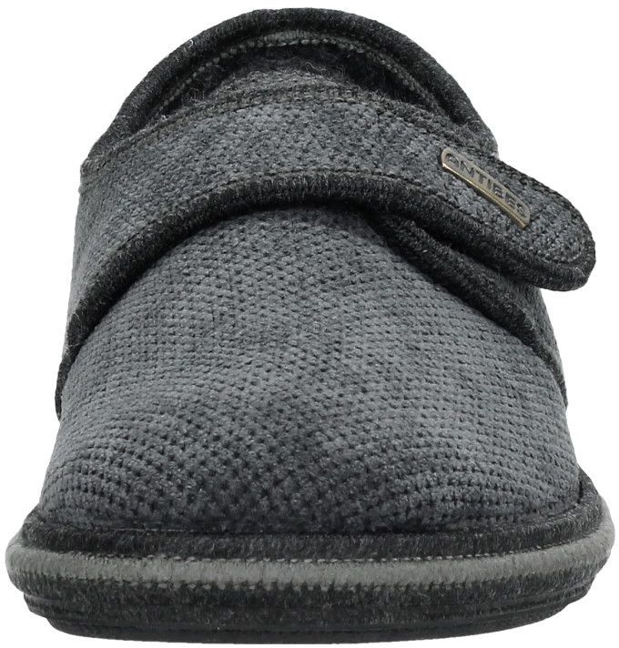 TEMPUR Home by Tony Slip-On Pantoffels Heren Donkergrijs -42 Anti slip sloffen voor binnen en buiten