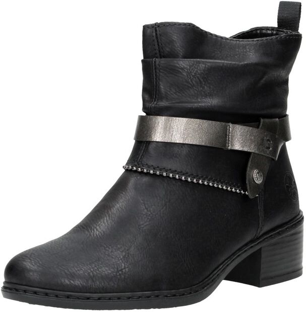 Rieker Dames veterlaarzen 71229, dameslaarzen, bruin 22, 36 EU
