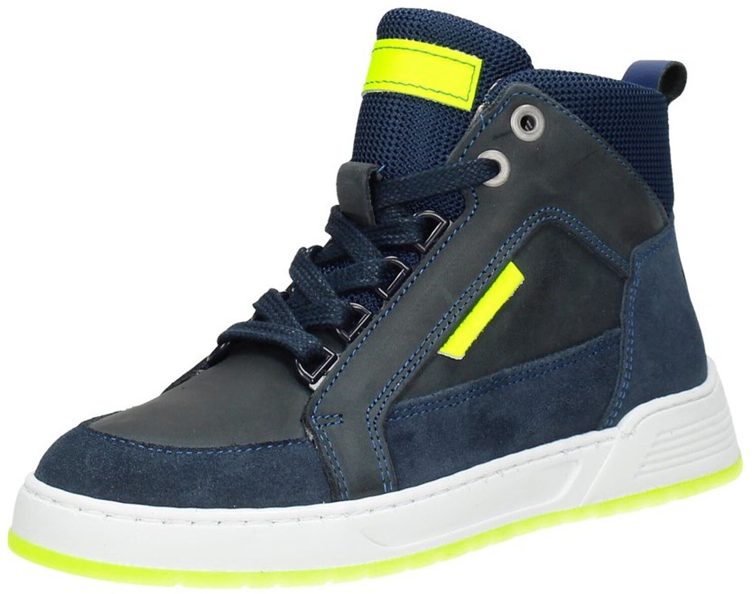 Jongens veterschoenen blauw