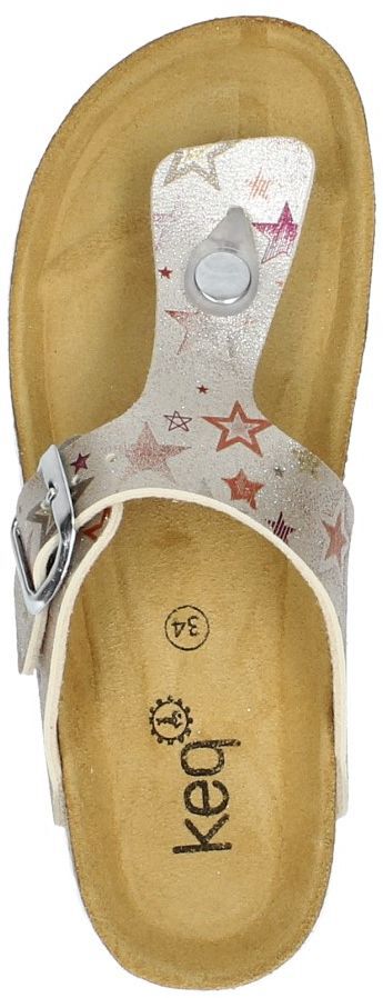 Meisjes slippers Champagne