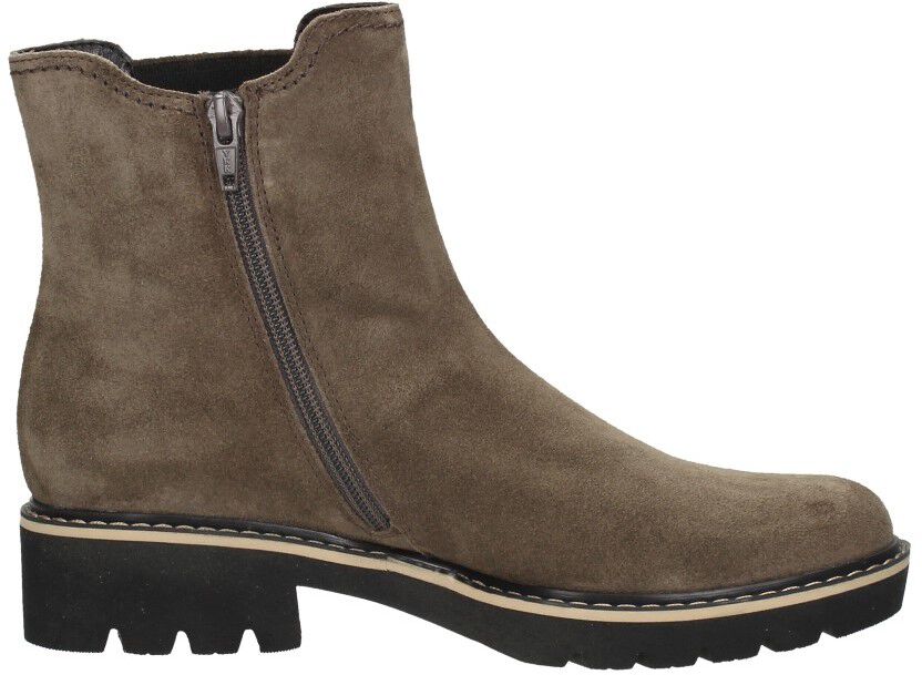 Dames enkellaarsjes beige