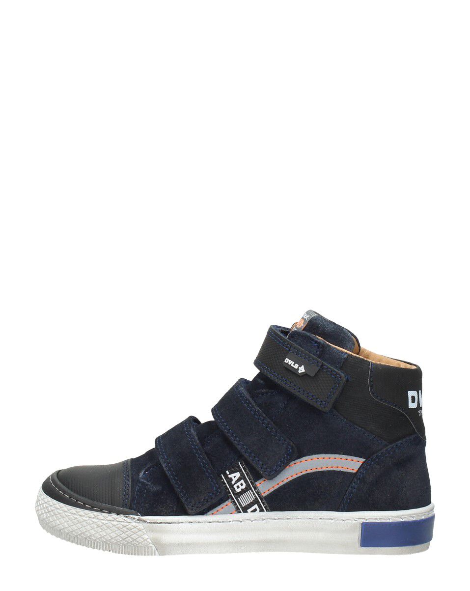 Cognac DEVELAB Hoge sneaker 41981 | Omoda