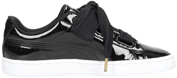 Basket Heart Patent Wn's - large