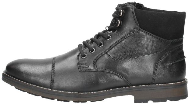 Rieker HEREN Veterschoenen B4610, Mannen Comfortschoen,waterafstotend, riekerTEX,comfortabel,comfortabele lage schoen,Zwart (schwarz / 00),46 EU / 11 UK
