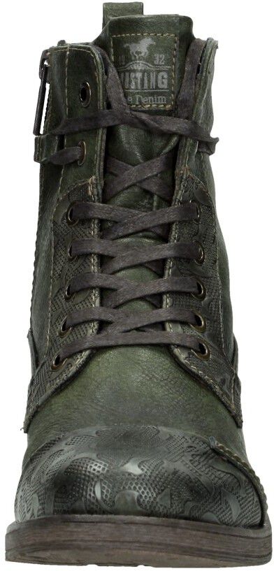 Dames veterschoenen groen