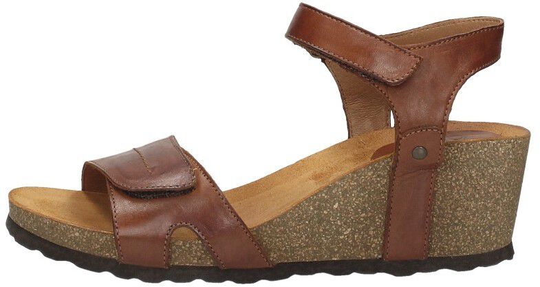 Dames sandalen cognac