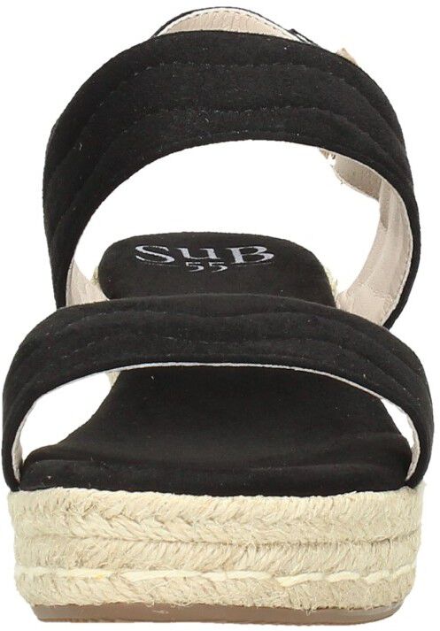 Sandalen Touwzool zwart
