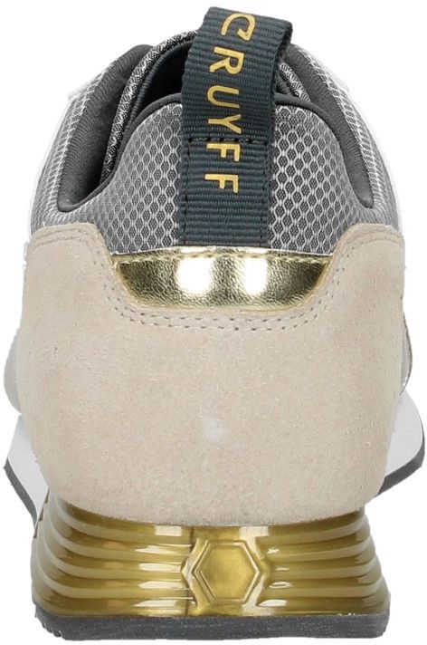Cruyff Parkrunner Lage sneakers Leren Sneaker Dames Zwart - Schoenen.nl