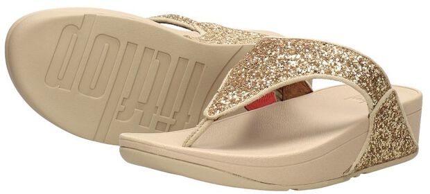 Lulu Glitter Toe - Thongs PU Glitter - large