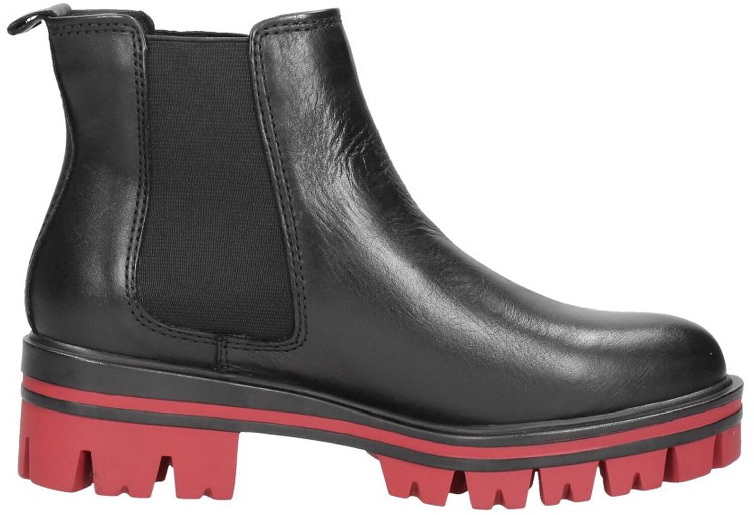 Tamaris CHELSEA - Enkellaarsjes met plateauzool - dark brown/bruin