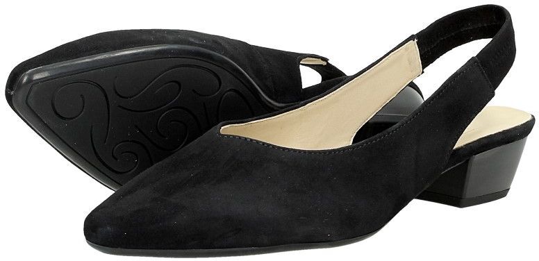Dames slingback pumps zwart
