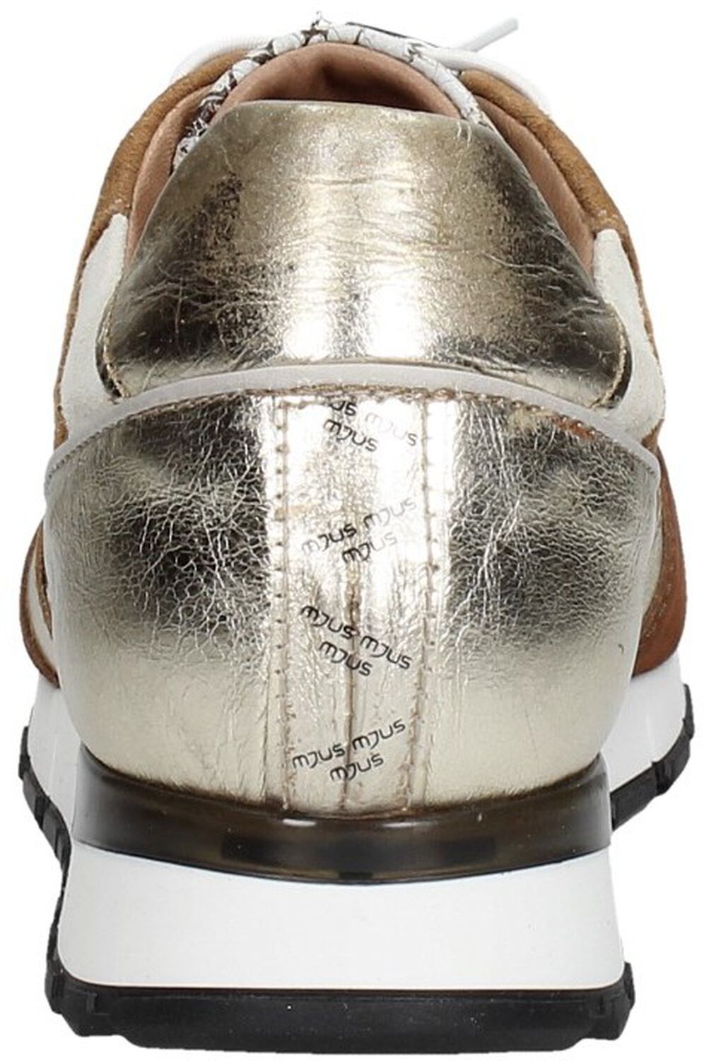 Cycleur de Luxe Jawn Strap leren sneakers zilver