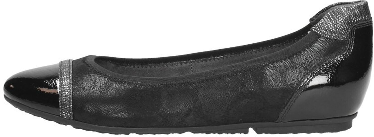 Gabor -Dames zwart ballerina's & mocassins