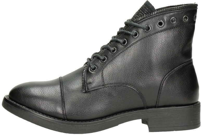 Dames veterschoenen zwart