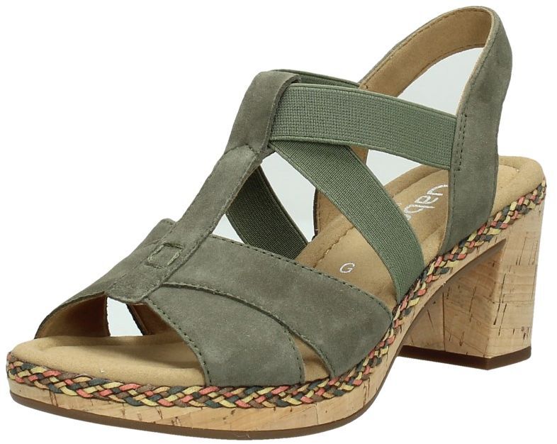 Dames sandalen groen