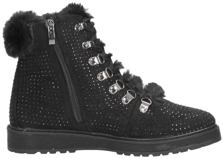 dames veterschoenen zwart