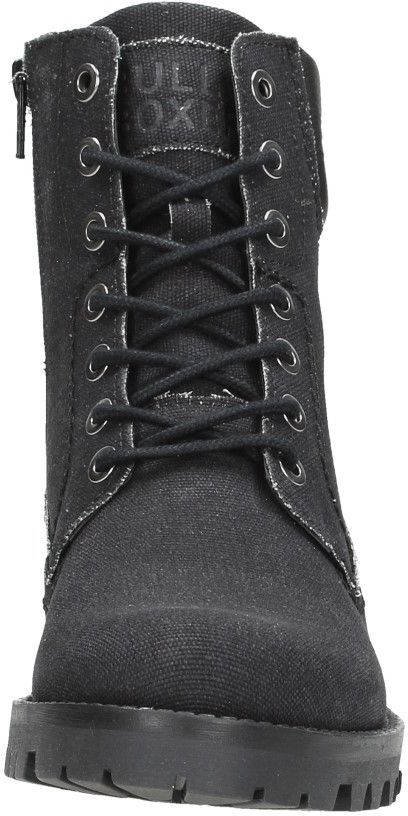 Dames veterschoenen zwart