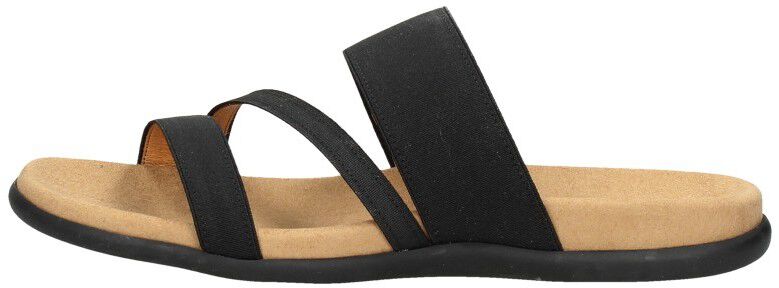 Dames slippers zwart