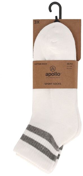 Fashion Quarter Sportsocks 3 pack - large