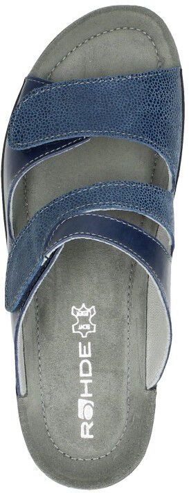 Dames slippers blauw