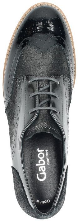 Gabor 26.458 beige Gabor veterschoen lichtgewicht