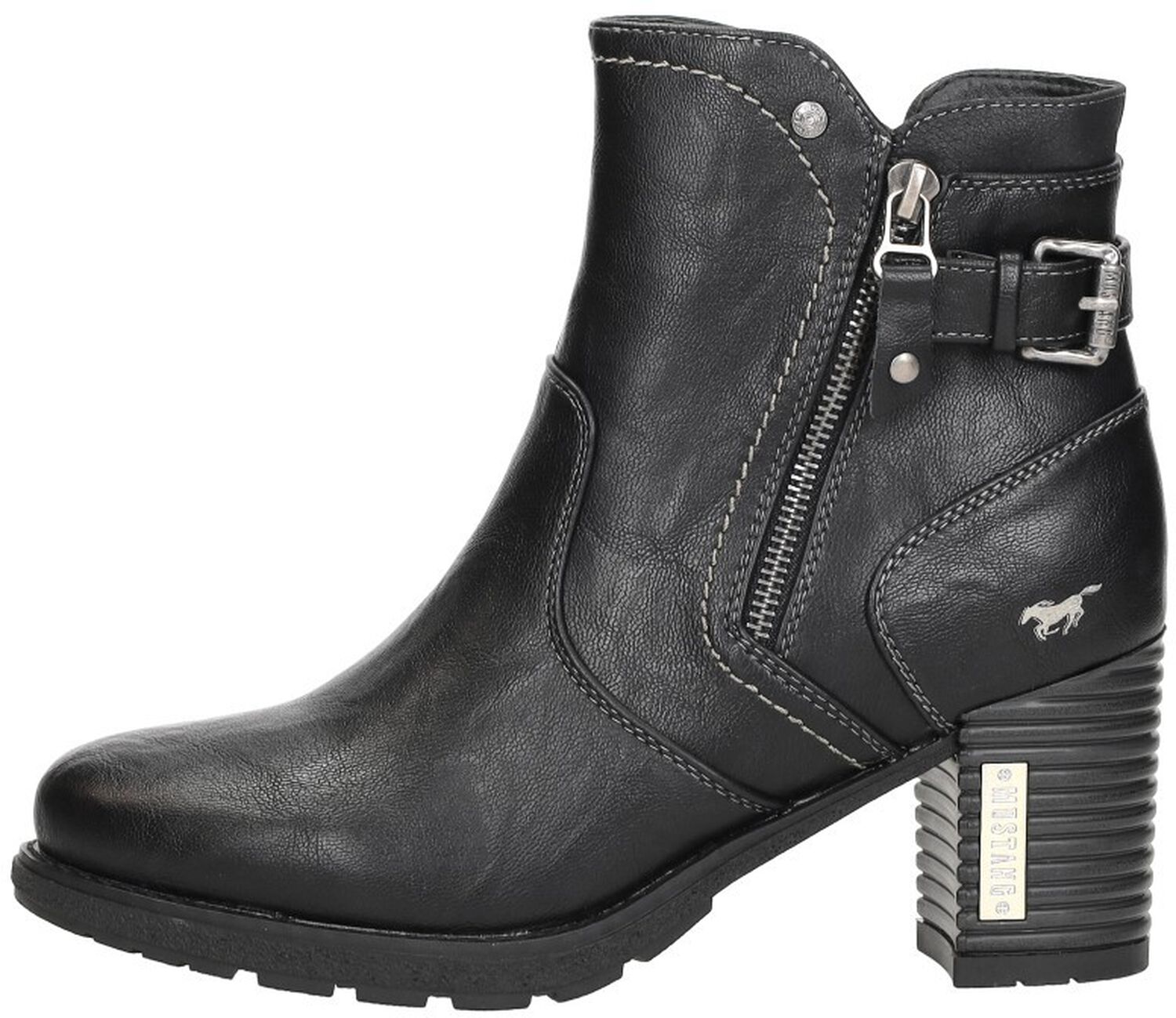 Mustang Dames 15M0042003 enkellaarzen, bruin, 45 EU, bruin, 45 EU