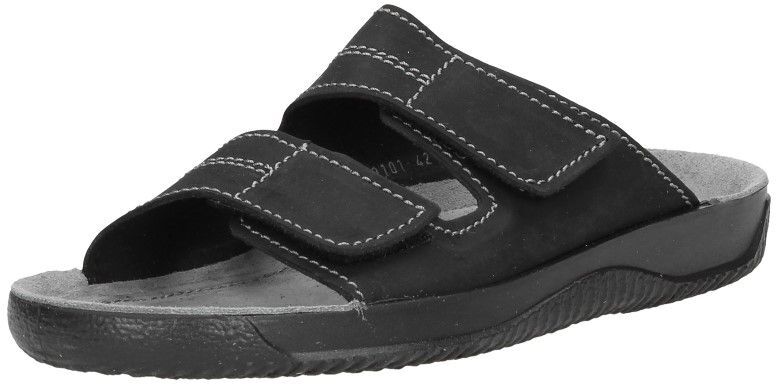 Heren slippers zwart
