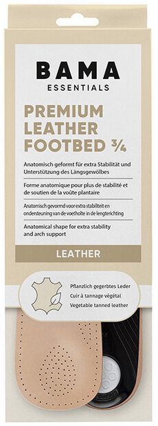 Premium Leather Footbed 3/4 - large