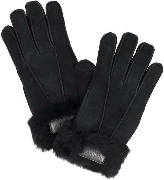 Glove lammy patchwork - large
