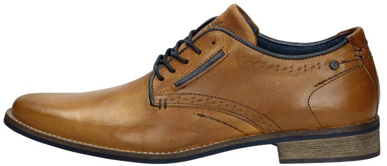 Heren veterschoenen geel