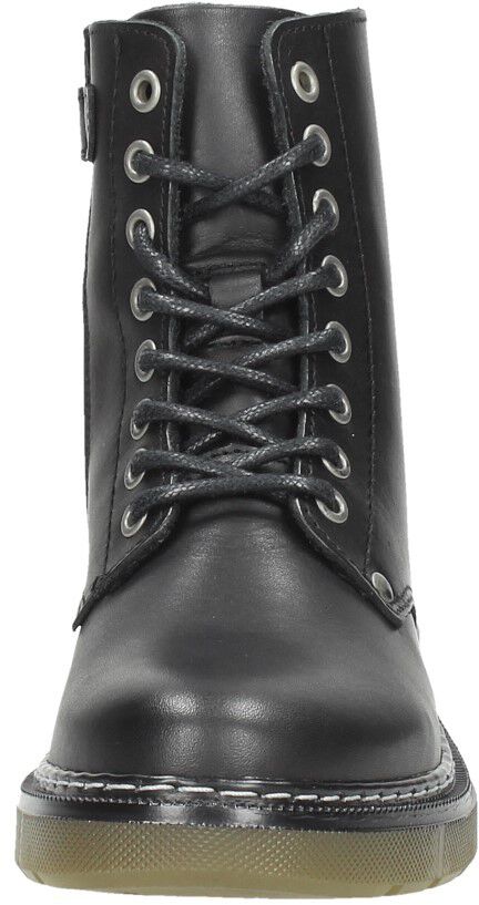 Meisjes veterboots zwart